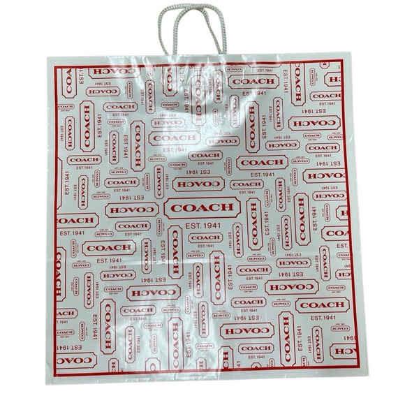 🌟NEW🌟Coach🌟Logo Gift Bag - Picture 1 of 1